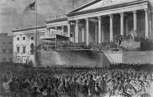 1861 Inauguration of President Lincoln