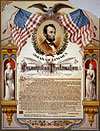 Abraham Lincoln and his Emancipation Proclamation