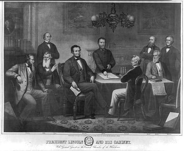 1864 Post-Election Cabinet Meeting