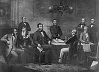 1864 Post-Election Cabinet Meeting