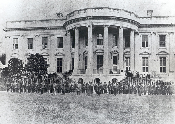 Cassius M. Clay Battalion Defending White House