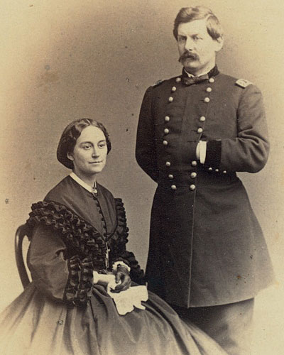 George B. McClellan and his wife Ellen Mary Marcy
