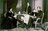 Lincoln Family in 1861