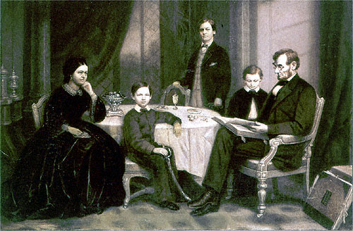 Lincoln Family in 1861