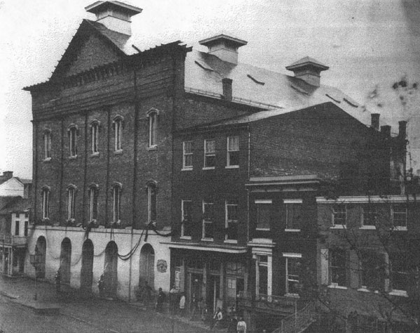 Ford’s Theatre shortly after the assassination
