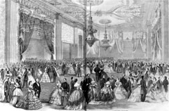 Grand Presidential Party on February 5, 1862 in the East Room
