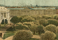 View of the Treasury Building, from the Army and Navy Buildings