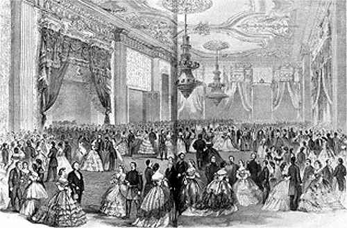 Grand Presidential Party on February 5, 1862 in the East Room